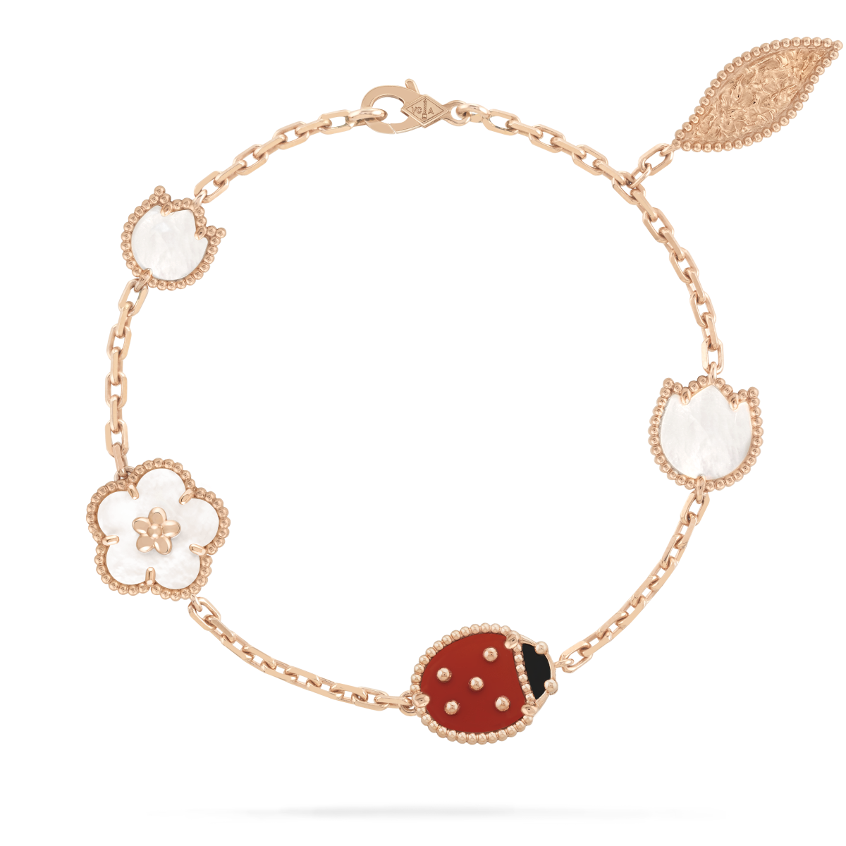 [OrnoraJewelry]LUCKY SPRING 5 MOTIF BRACELET