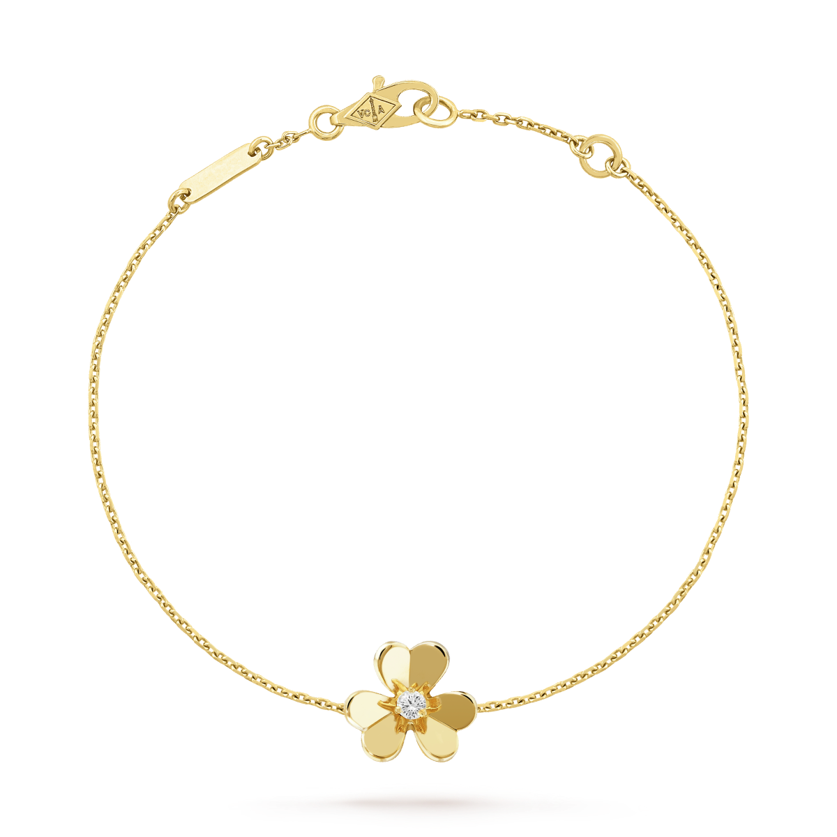 [OrnoraJewelry]FRIVOLE GOLD FLOWER PINK MALACHITE BRACELET
