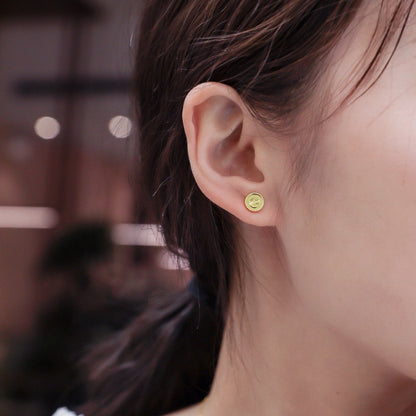 [OrnoraJewelry]LOVE EARRINGS 7.2MM