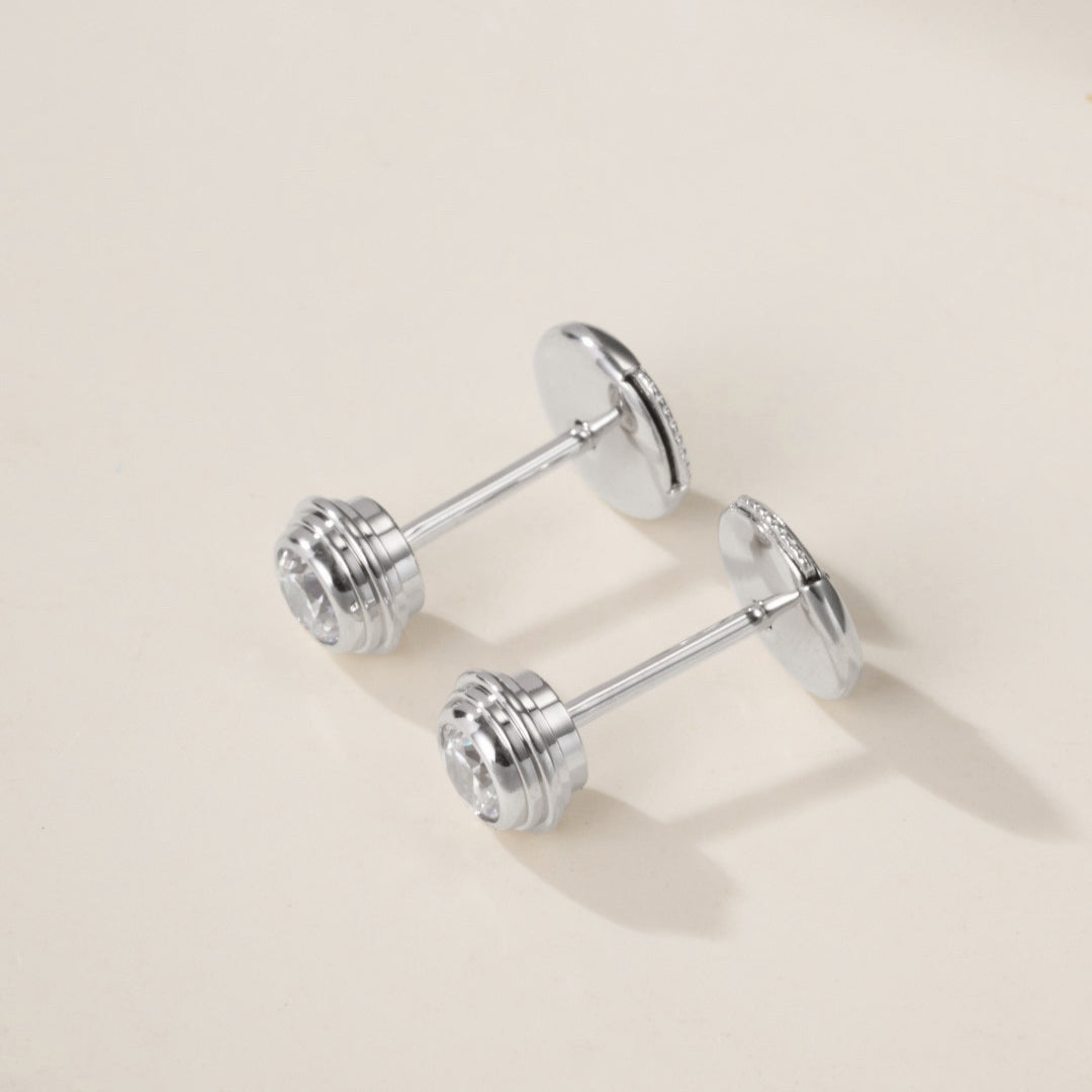 [OrnoraJewelry]DAMOUR DIAMOND EARRINGS
