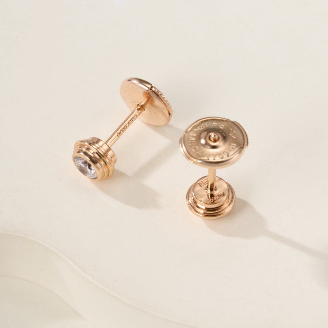 [OrnoraJewelry]DAMOUR DIAMOND EARRINGS