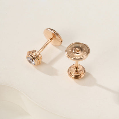 [OrnoraJewelry]DAMOUR DIAMOND EARRINGS