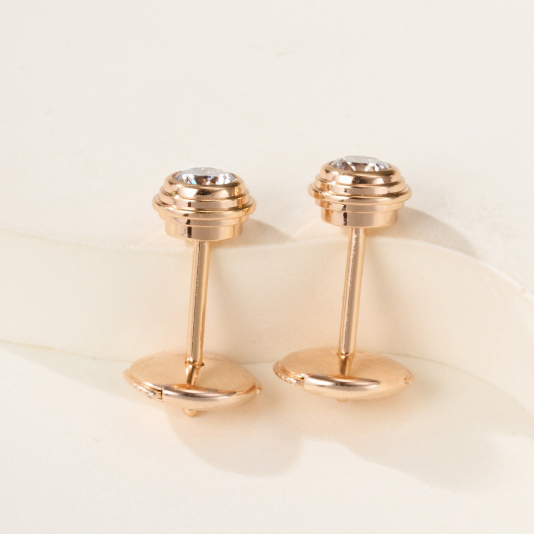 [OrnoraJewelry]DAMOUR DIAMOND EARRINGS