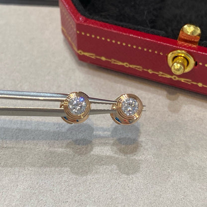 [OrnoraJewelry]DAMOUR DIAMOND EARRINGS