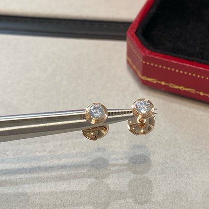 [OrnoraJewelry]DAMOUR DIAMOND EARRINGS