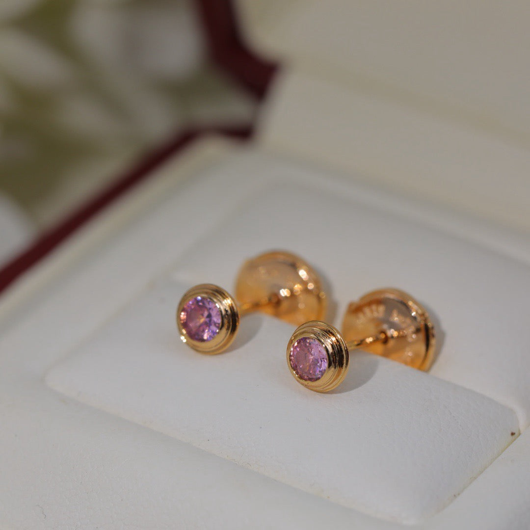 [OrnoraJewelry]DAMOUR PING DIAMOND EARRINGS