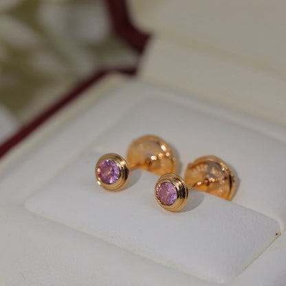 [OrnoraJewelry]DAMOUR PING DIAMOND EARRINGS
