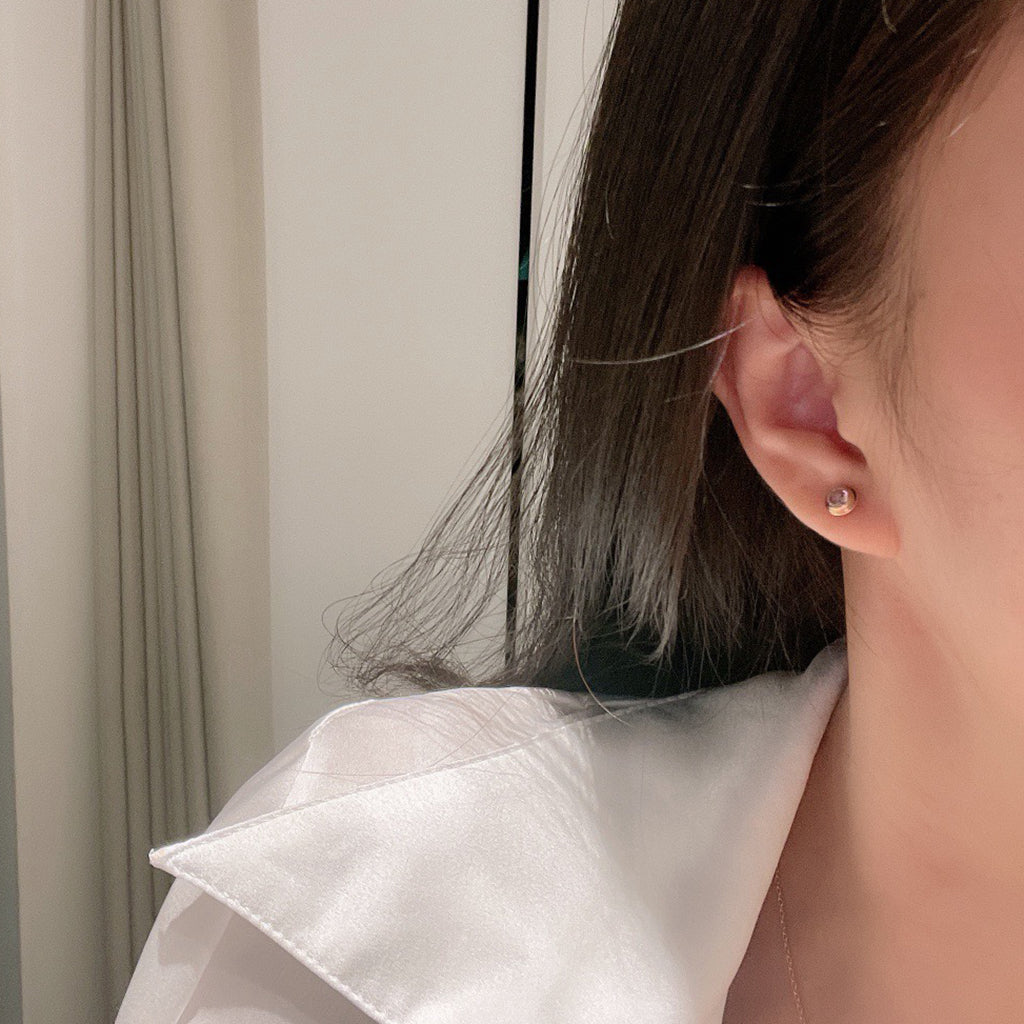 [OrnoraJewelry]DAMOUR PING DIAMOND EARRINGS
