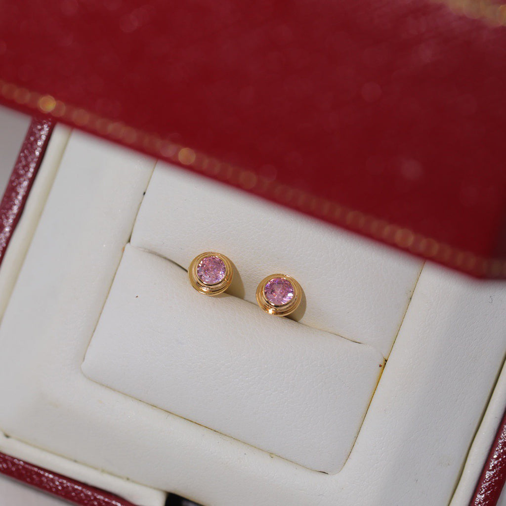 [OrnoraJewelry]DAMOUR PING DIAMOND EARRINGS
