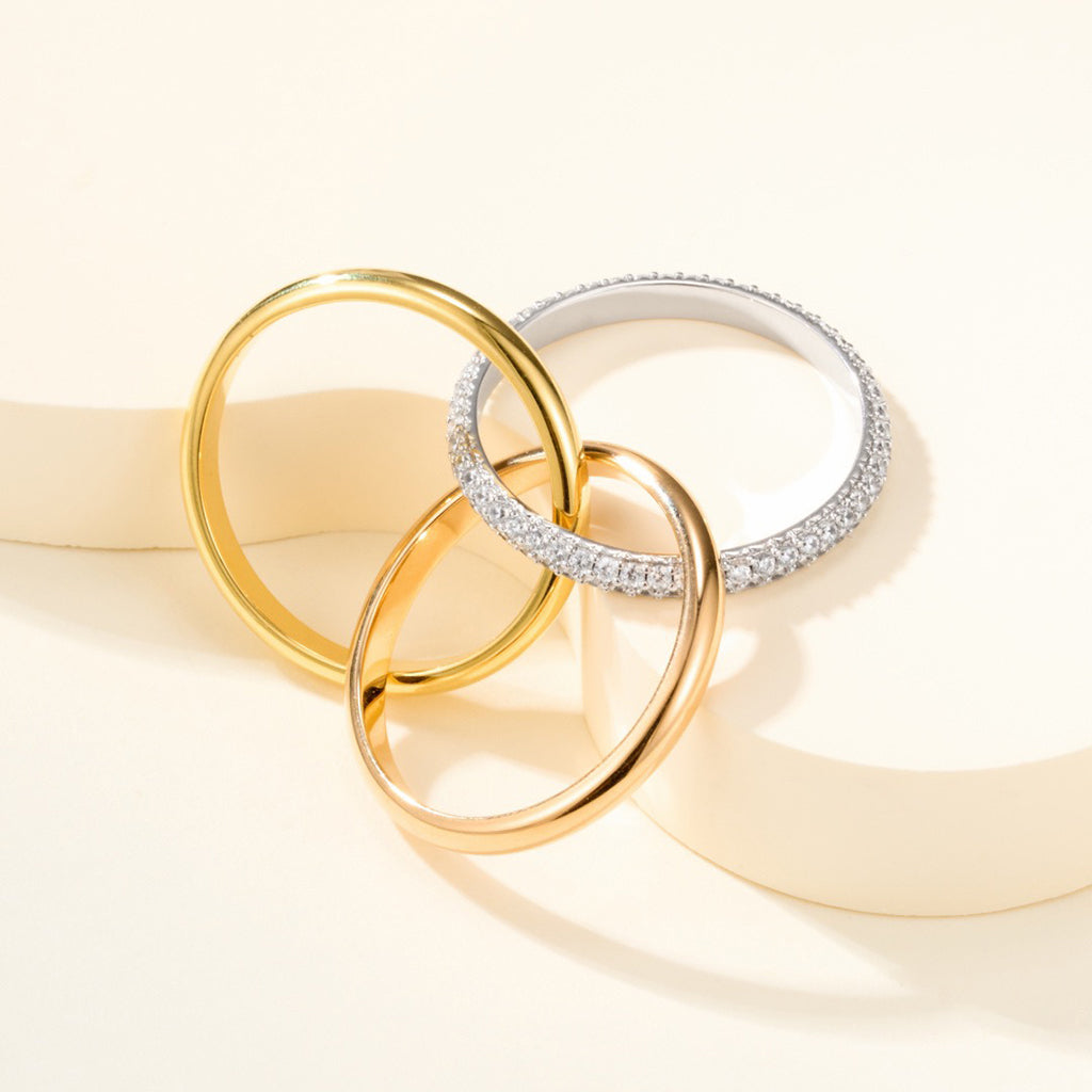 [OrnoraJewelry]TRINITY 2.5MM RING COLLECTION