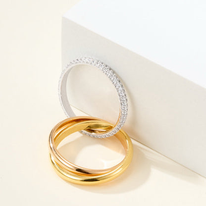 [OrnoraJewelry]TRINITY 2.5MM RING COLLECTION