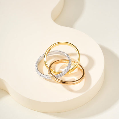 [OrnoraJewelry]TRINITY 2.5MM RING COLLECTION