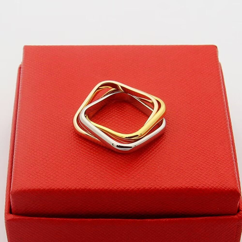 [OrnoraJewelry]TRINITY 3.5MM CUSHION RING COLLECTION