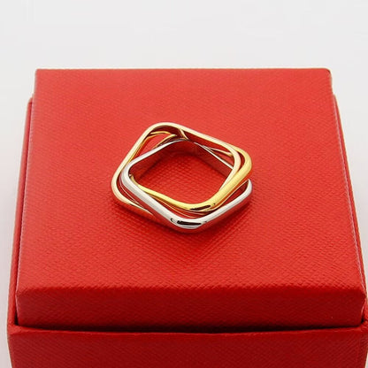 [OrnoraJewelry]TRINITY 3.5MM CUSHION RING COLLECTION