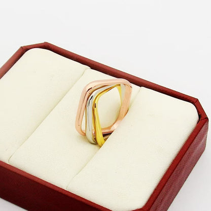 [OrnoraJewelry]TRINITY 3.5MM CUSHION RING COLLECTION
