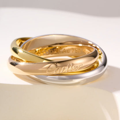 [OrnoraJewelry]TRINITY 3.2MM RING COLLECTION