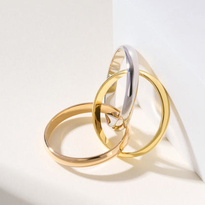 [OrnoraJewelry]TRINITY 2.5MM RING COLLECTION
