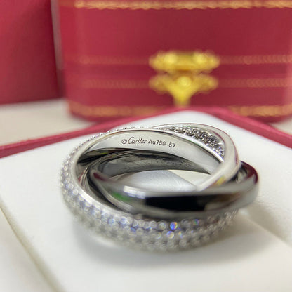 [OrnoraJewelry]TRINITY 3.2MM RING BLACK CERAMIC