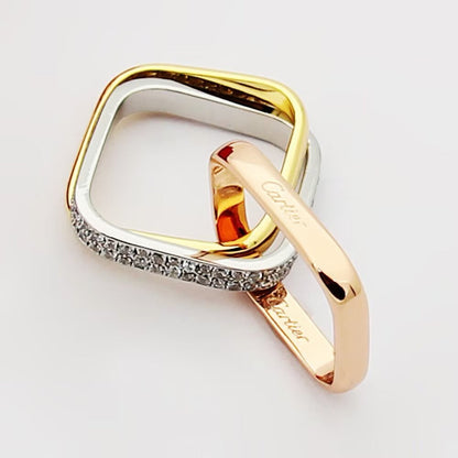 [OrnoraJewelry]TRINITY 3.5MM CUSHION RING COLLECTION
