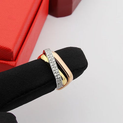 [OrnoraJewelry]TRINITY 3.5MM CUSHION RING COLLECTION