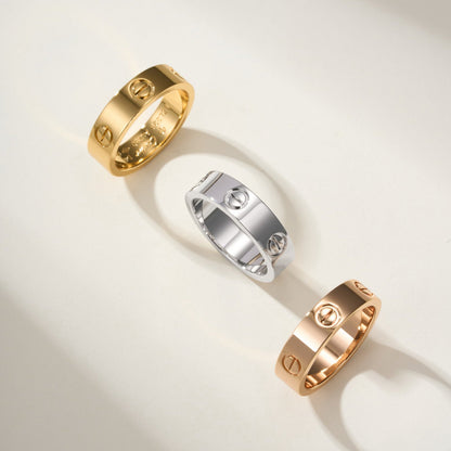 [OrnoraJewelry]LOVE RING 5.5MM NO DIAMOND
