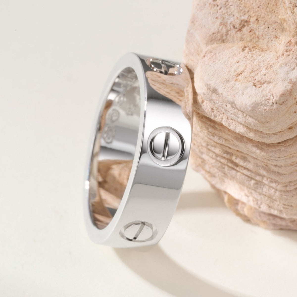 [OrnoraJewelry]LOVE RING 5.5MM NO DIAMOND