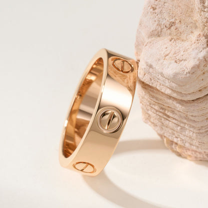 [OrnoraJewelry]LOVE RING 5.5MM NO DIAMOND