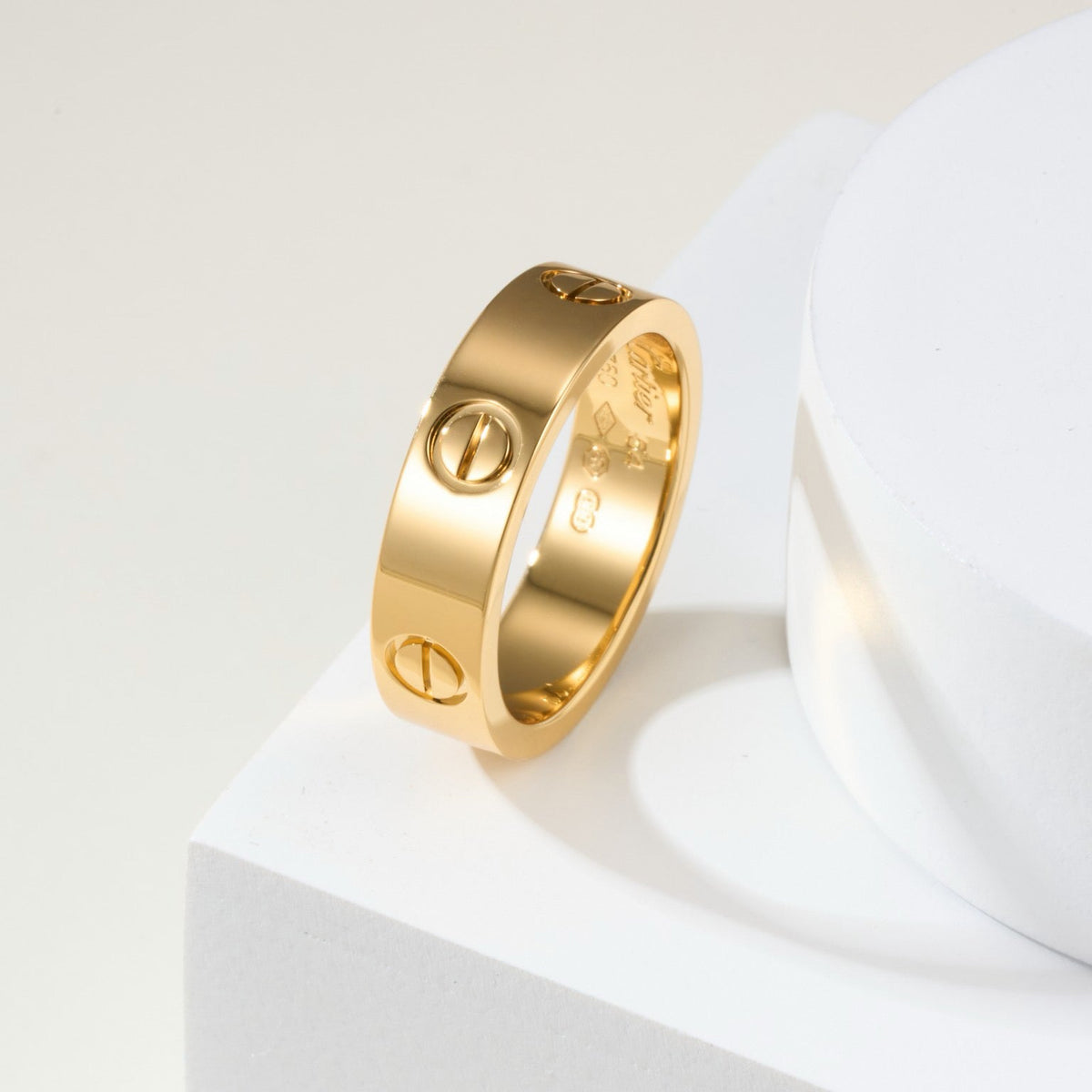 [OrnoraJewelry]LOVE RING 5.5MM NO DIAMOND