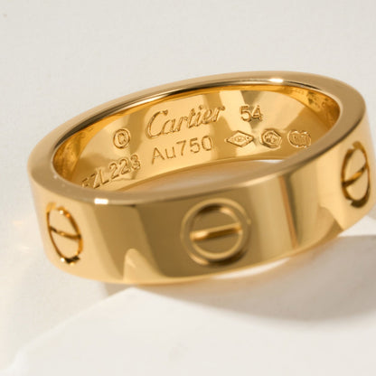 [OrnoraJewelry]LOVE RING 5.5MM NO DIAMOND