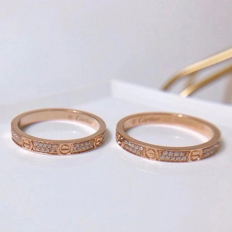 [OrnoraJewelry]LOVE RING 2.65MM DIAMOND