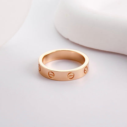 [OrnoraJewelry]LOVE RING 3.6 MM NO DIAMOND