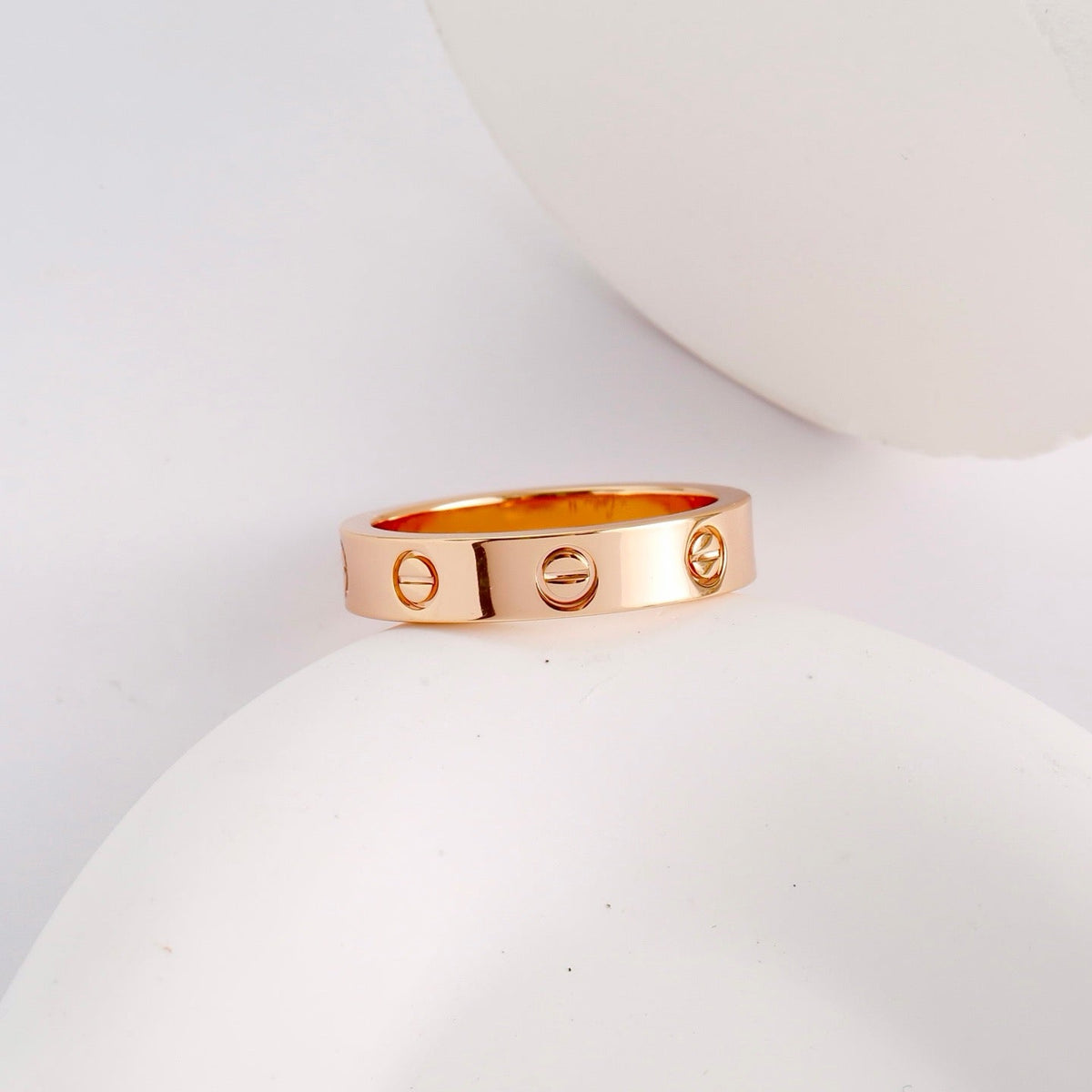 [OrnoraJewelry]LOVE RING 3.6 MM NO DIAMOND