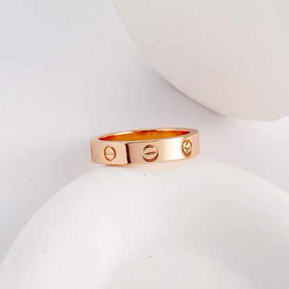 [OrnoraJewelry]LOVE RING 3.6 MM NO DIAMOND