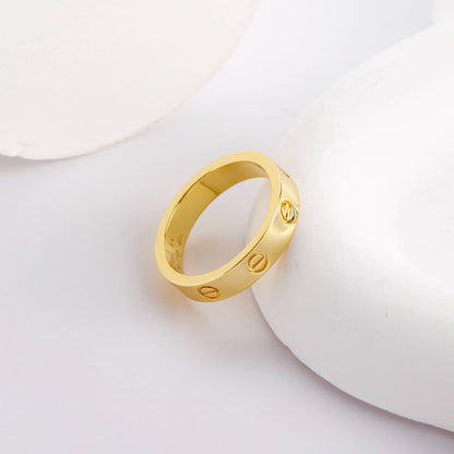 [OrnoraJewelry]LOVE RING 3.6 MM NO DIAMOND