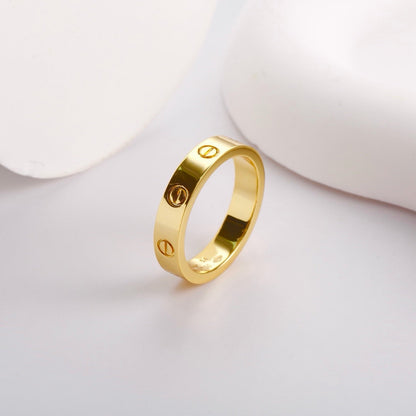 [OrnoraJewelry]LOVE RING 3.6 MM NO DIAMOND