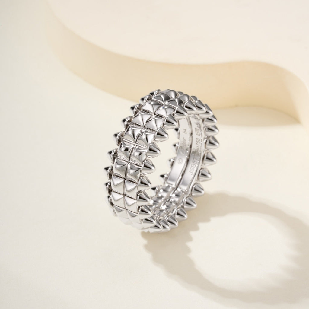 [OrnoraJewelry]CLASH 9.2MM DOUBLE ROW RING