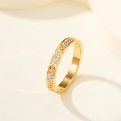 [OrnoraJewelry]LOVE RING 2.65MM DIAMOND