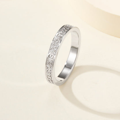 [OrnoraJewelry]LOVE RING 2.65MM DIAMOND