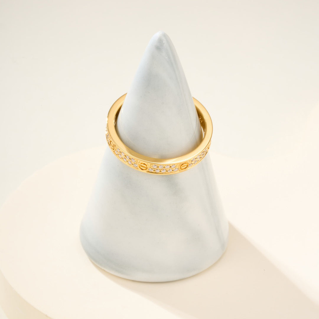 [OrnoraJewelry]LOVE RING 2.65MM DIAMOND