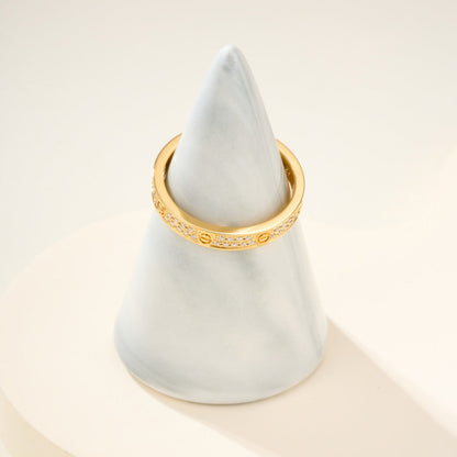 [OrnoraJewelry]LOVE RING 2.65MM DIAMOND