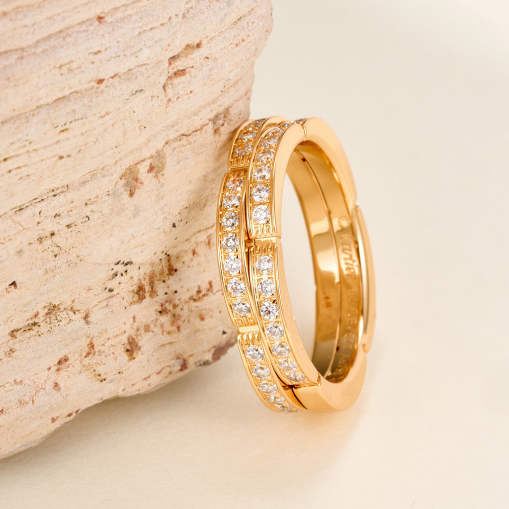[OrnoraJewelry]MAILLON PANTHERE DIAMOND RING