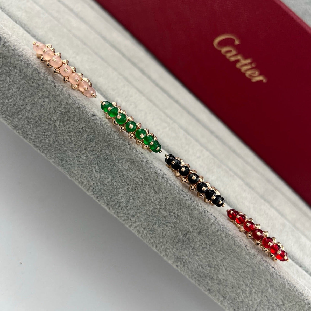[OrnoraJewelry]CLASH 7.9MM AGATE CHALCEDONY RING