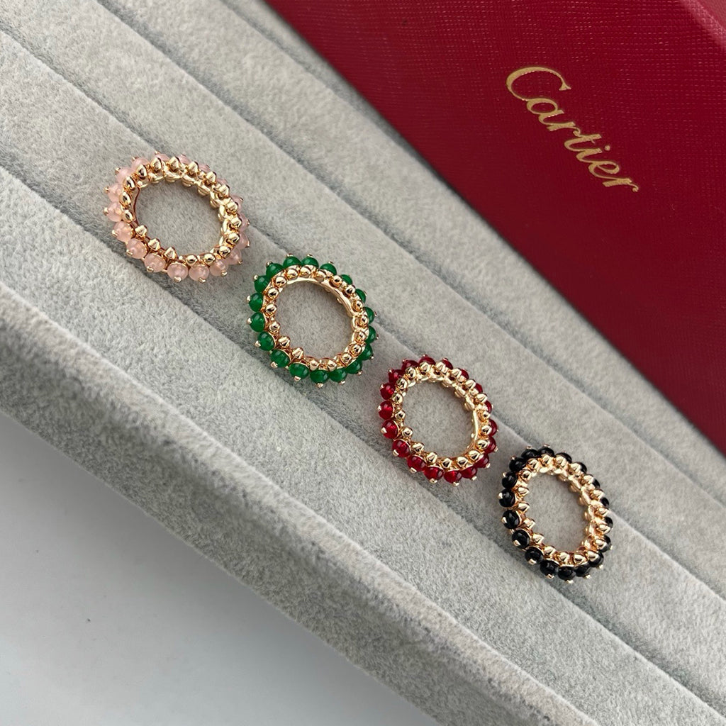 [OrnoraJewelry]CLASH 7.9MM AGATE CHALCEDONY RING