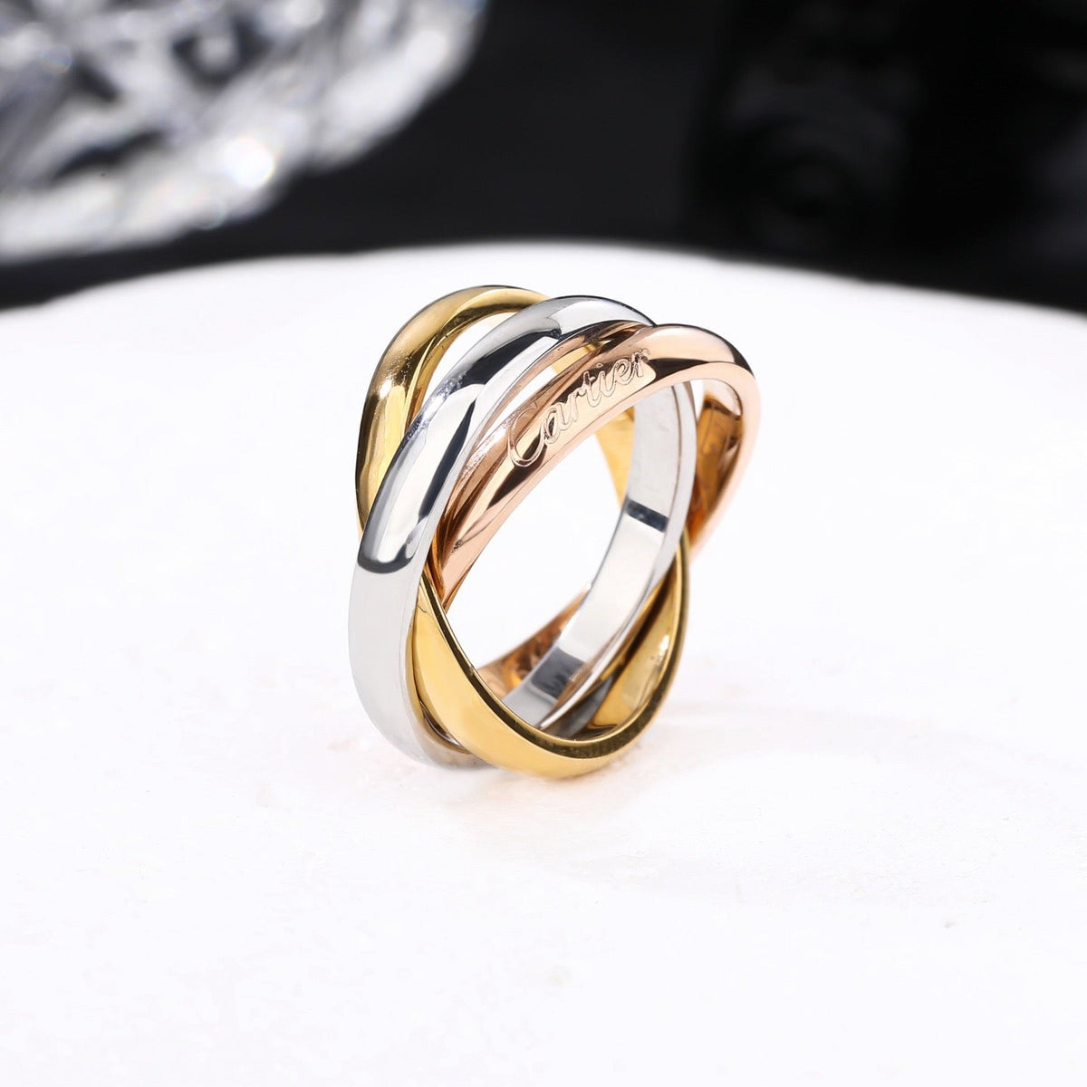 [OrnoraJewelry]TRINITY 3.2MM RING COLLECTION