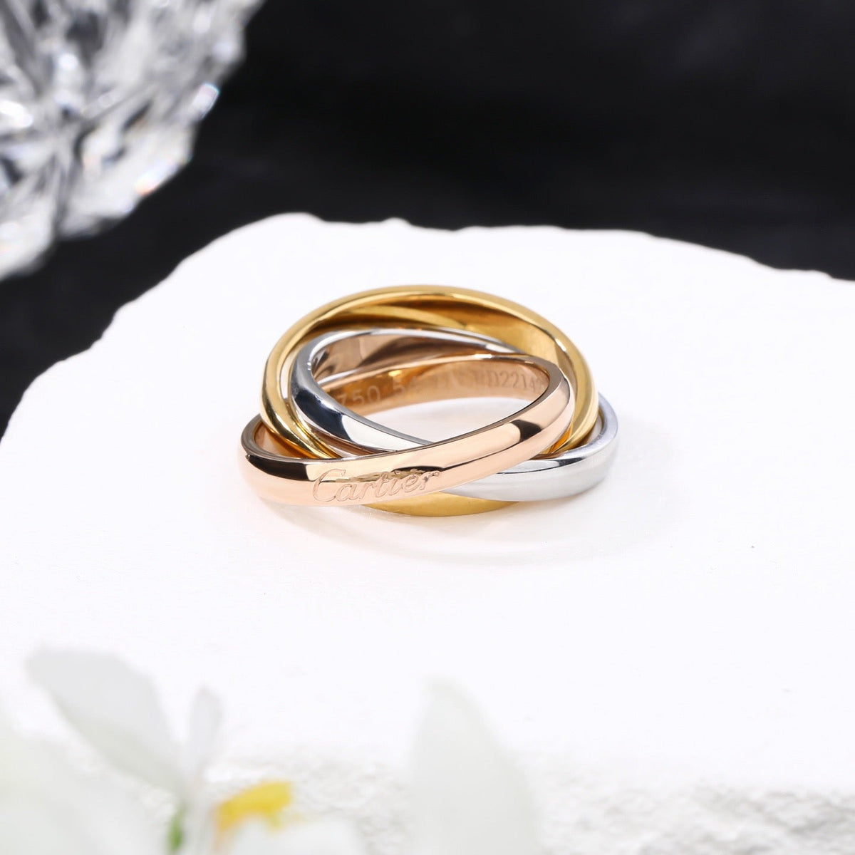 [OrnoraJewelry]TRINITY 3.2MM RING COLLECTION