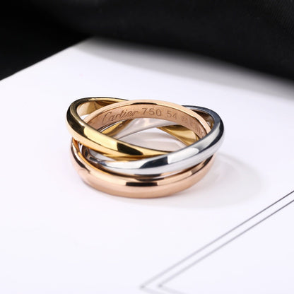 [OrnoraJewelry]TRINITY 3.2MM RING COLLECTION