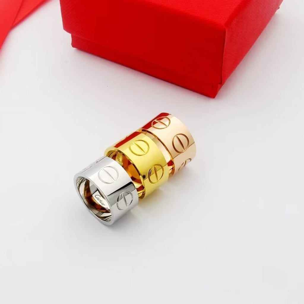 [OrnoraJewelry]LOVE 11MM LARGE RING