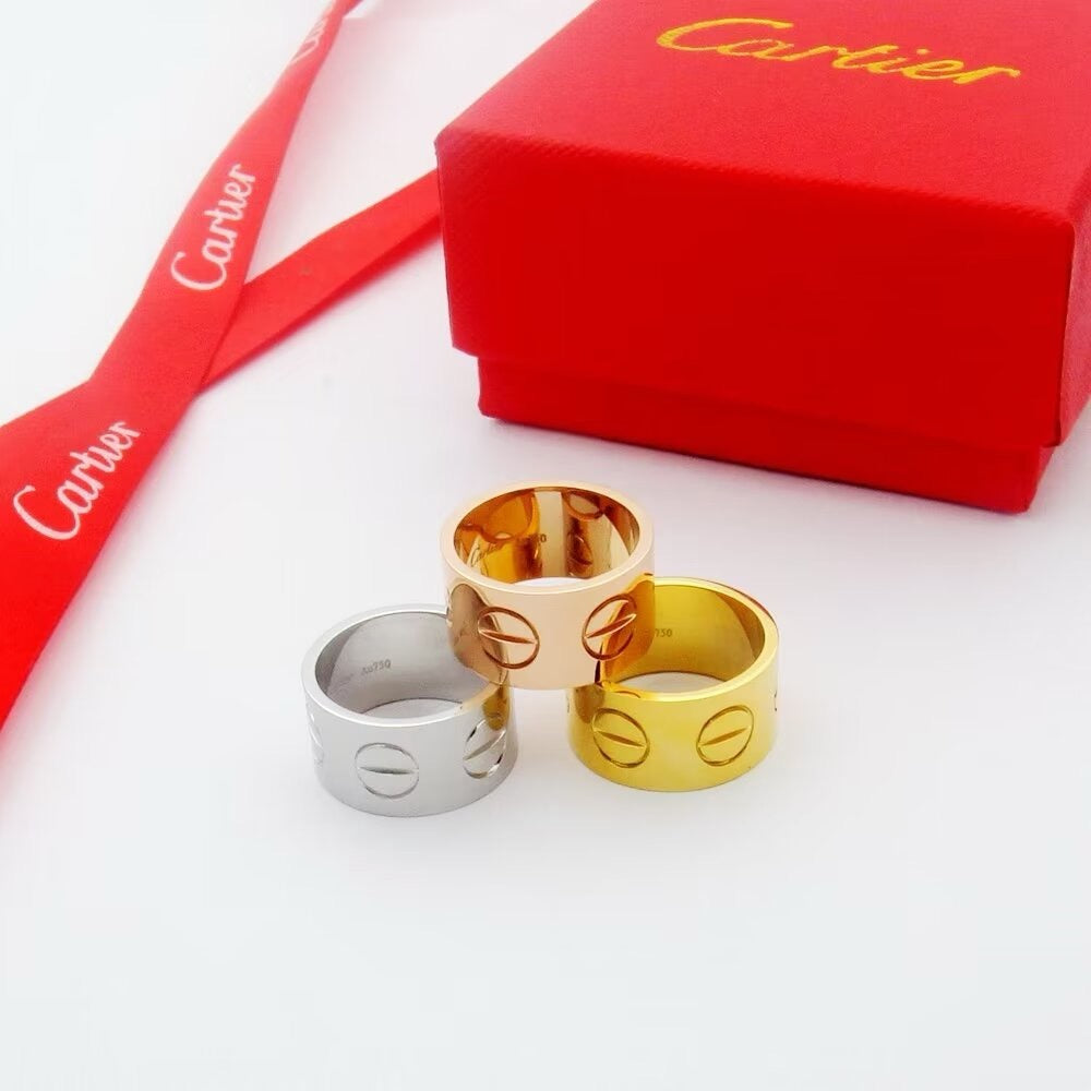 [OrnoraJewelry]LOVE 11MM LARGE RING
