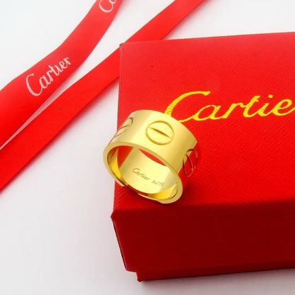[OrnoraJewelry]LOVE 11MM LARGE RING
