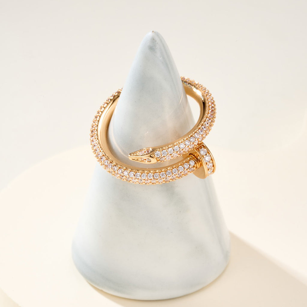 [OrnoraJewelry]JUSTE RING 2.6MM FULL DIAMOND